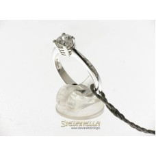 SALVIN ANELLOI SOLITARIO YES ORO BIANCO E BRILLANTE CT 0,70  REFERENZA 20016841.